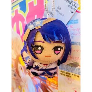 Genshin Impact Raiden ShogunNui Plush Dangler Keychain Bag Clip